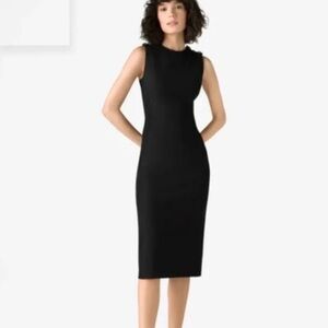 Chic Black Midi Dress